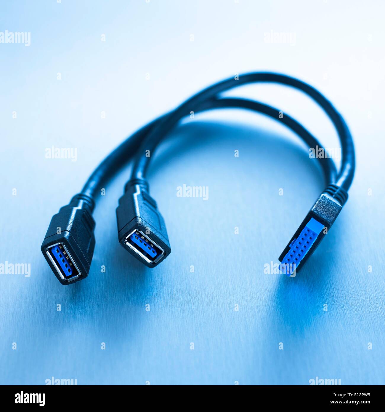 FireWire-Kabel Stockfoto