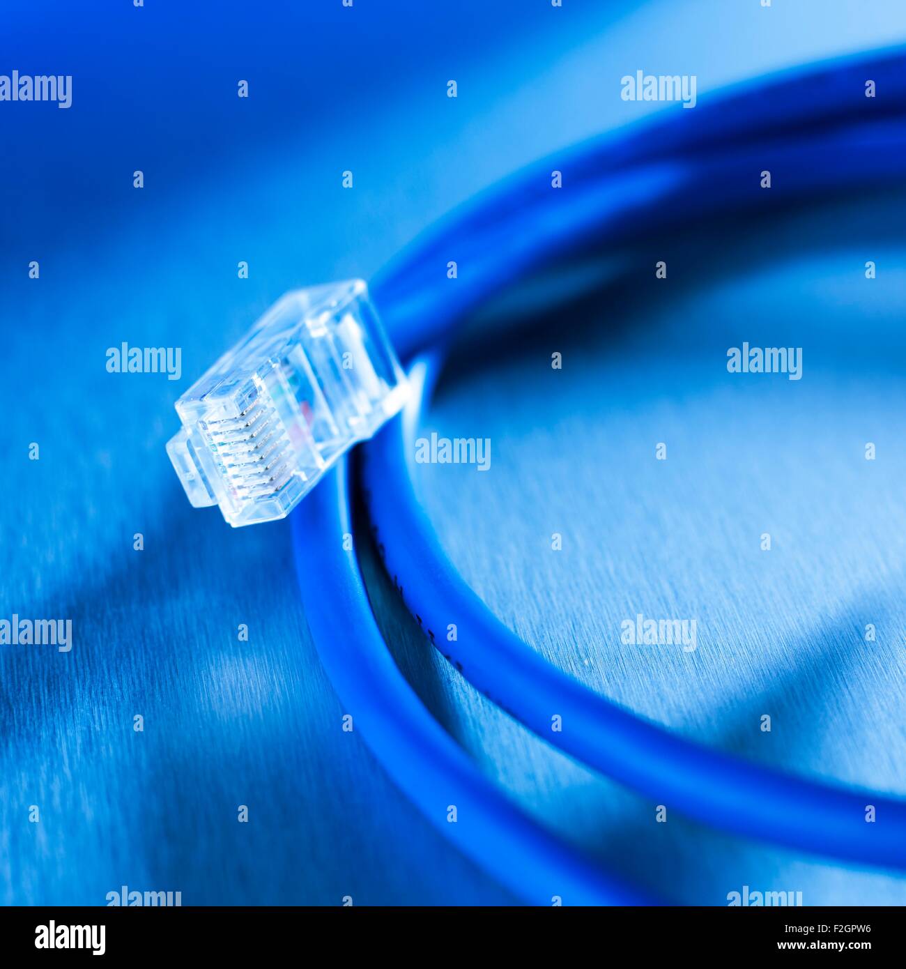 Ethernet-Kabel Stockfoto