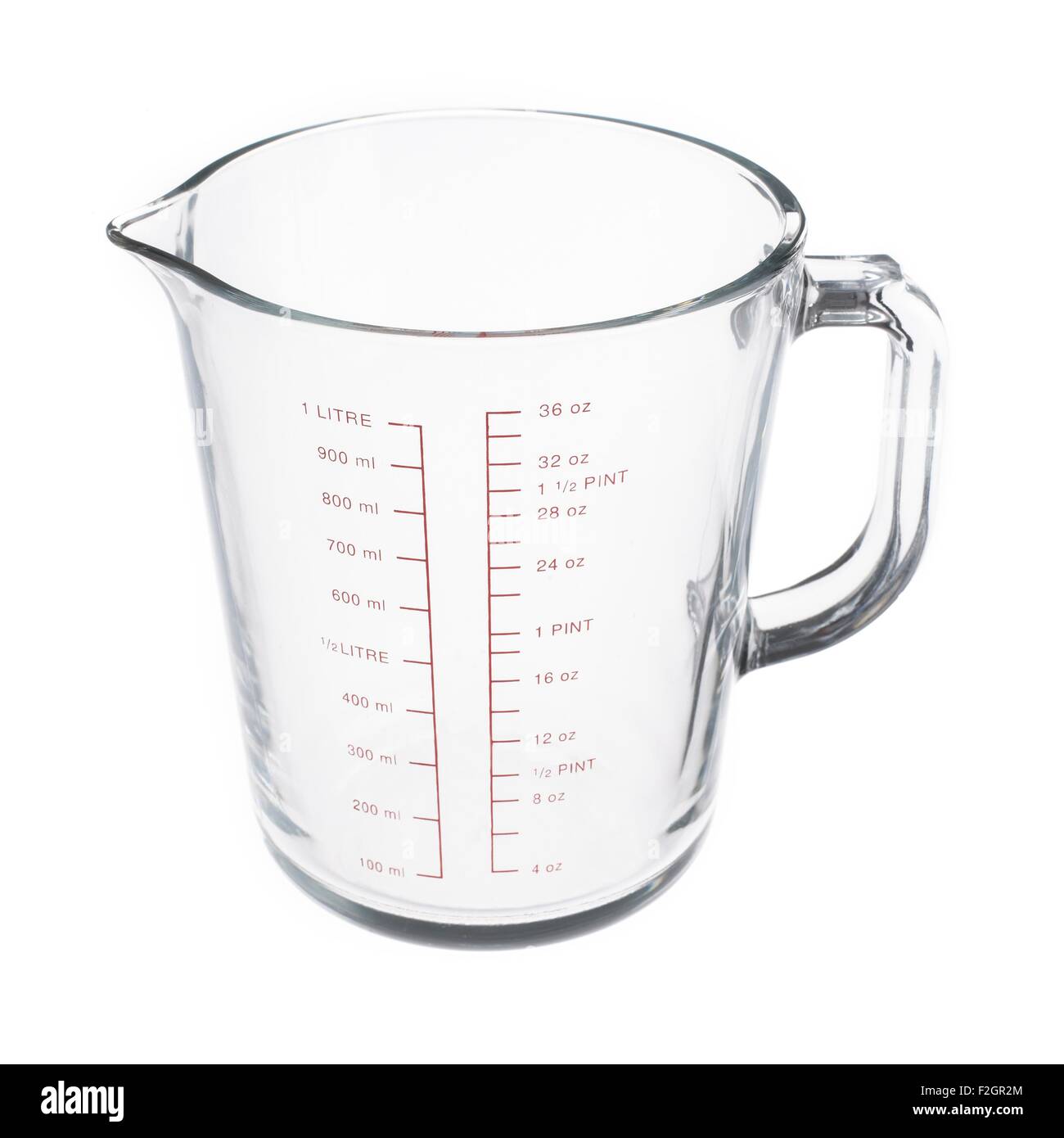 Mess-Krug Stockfoto