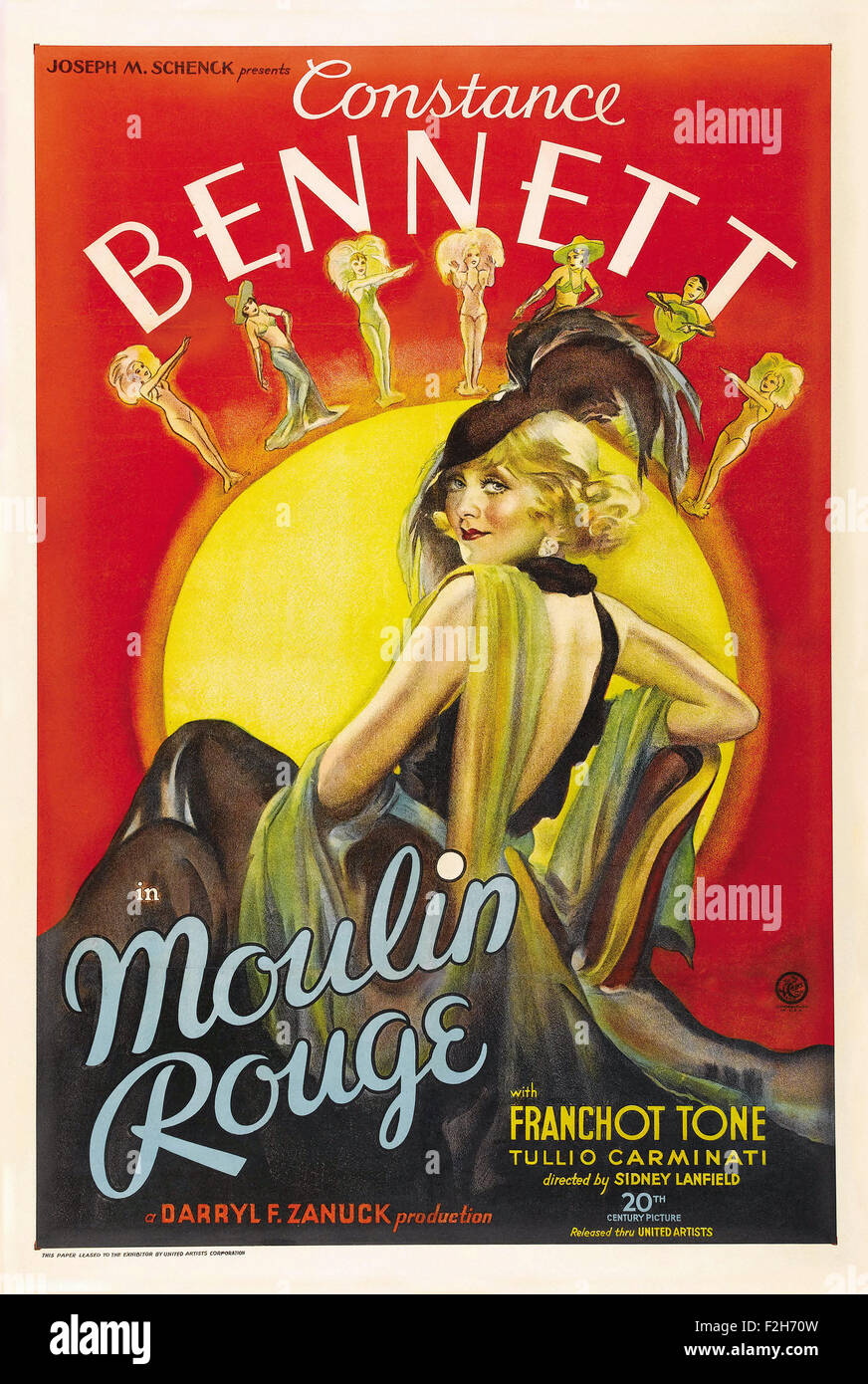 Moulin Rouge (1934) 01 - Filmplakat Stockfoto