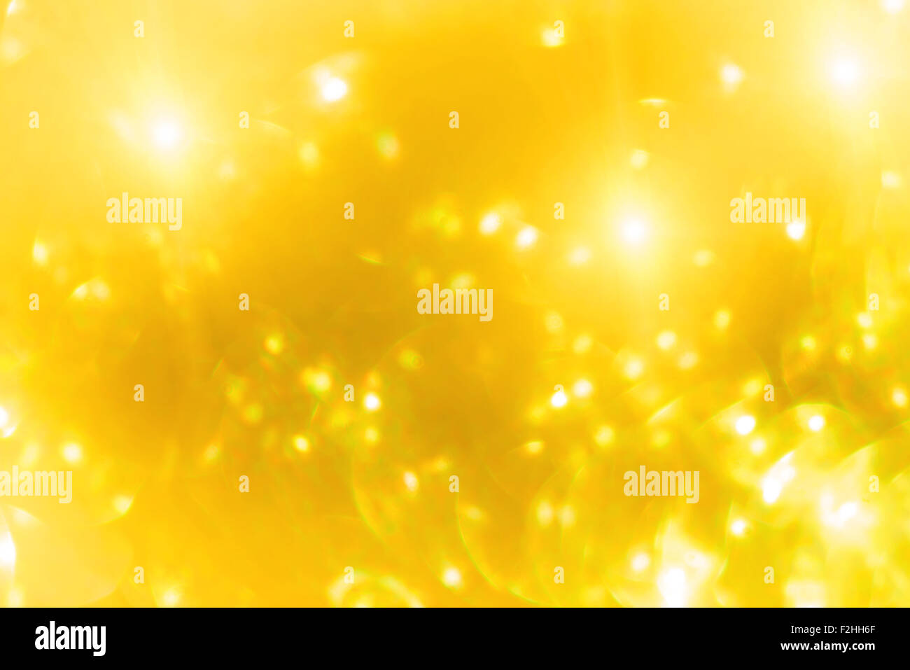 Verschwommene Goldglitter glänzenden Hintergrund Stockfoto
