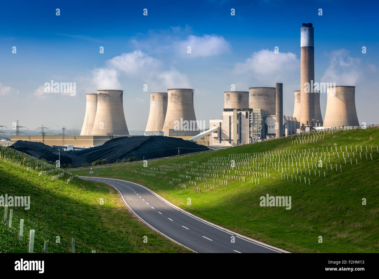 Ratcliffe-on-Soar Kraftwerk Stockfoto