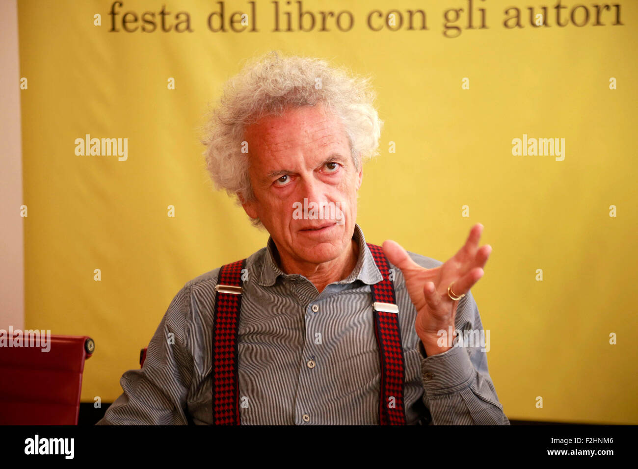 Pordenone, Italien. 19. September 2015. Italienischer Schriftsteller Federico Rampini auf literarische Veranstaltung in Pordenone auf 19. September 2015 in Pordenone Credit besucht: Andrea Spinelli/Alamy Live News Stockfoto