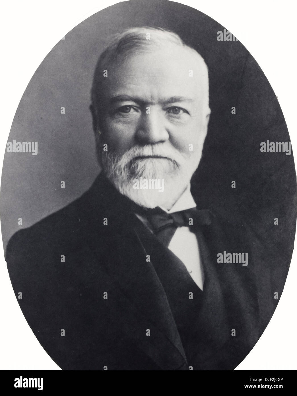 Andrew Carnegie, um 1890 Stockfoto