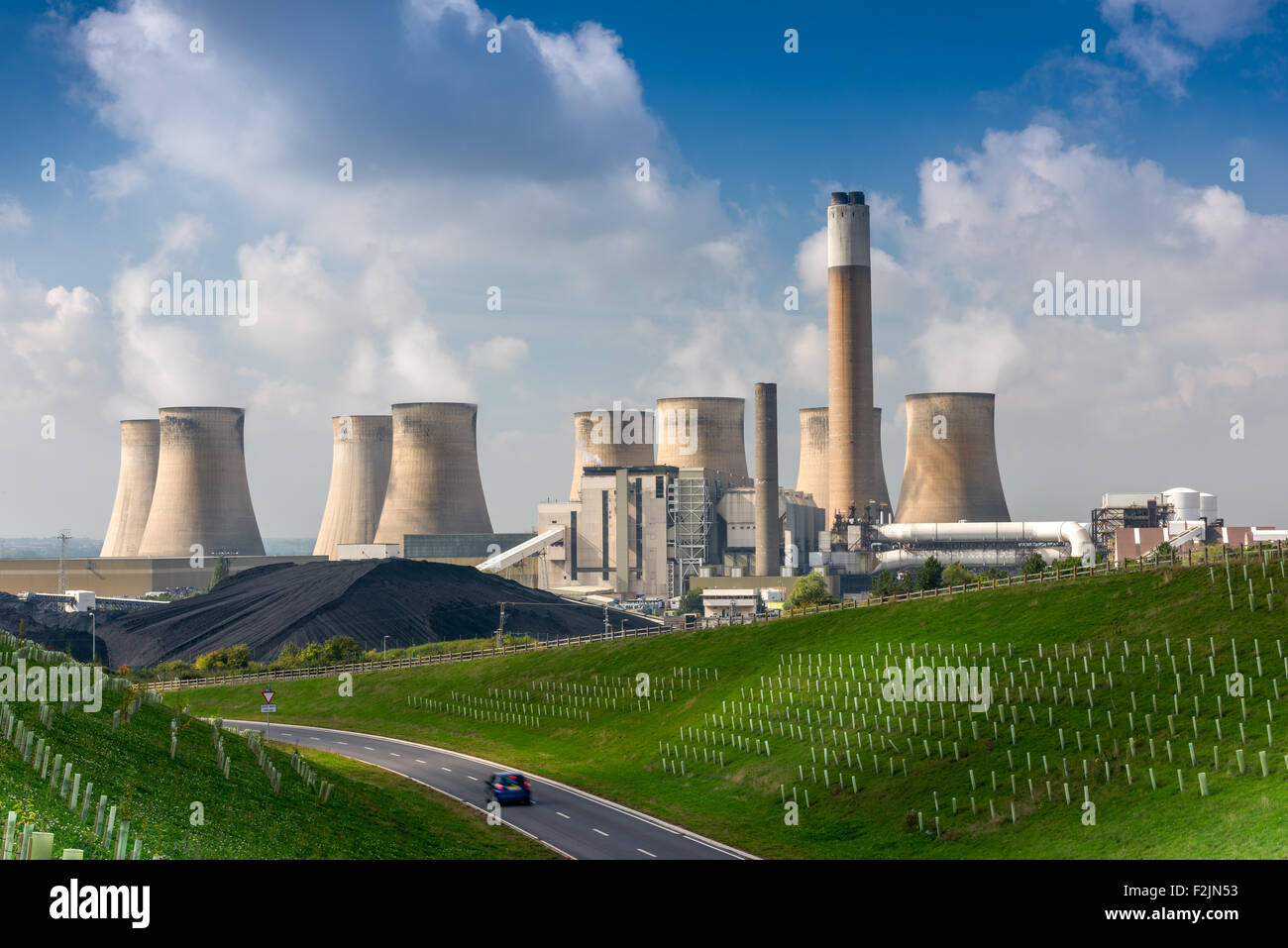 Ratcliffe-on-Soar Kraftwerk Stockfoto