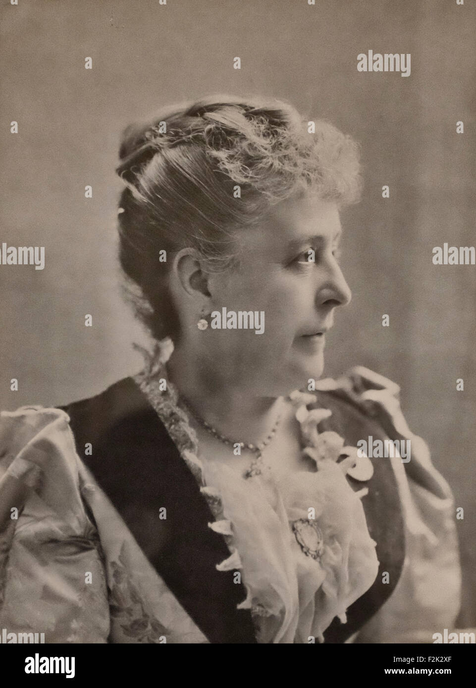 Caroline Harrison, 1. Dame der Vereinigten Staaten von Amerika, 1889-1892. Stockfoto