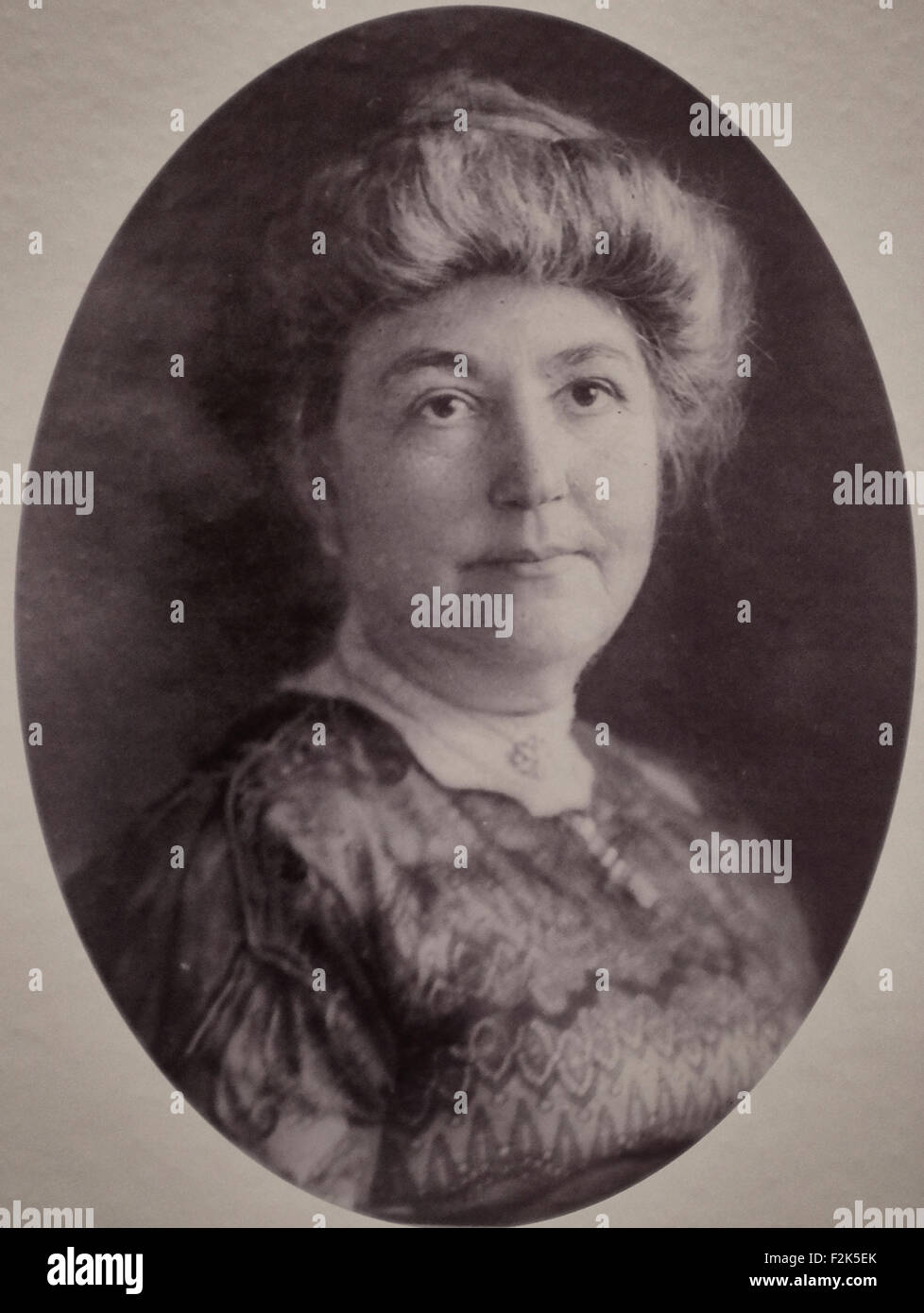 Ellen Louise Axson Wilson, erste Frau von Woodrow Wilson, war die First Lady der Vereinigten Staaten aus dem Jahr 1913 bis zu ihrem Tod im Jahre 1914 Stockfoto