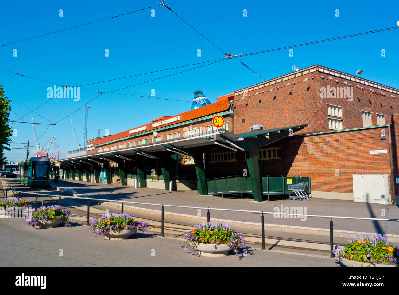 Länsiterminaali, dem westlichen Fährhafen, Länsisatama, Westhafen, Helsinki, Finnland, Europa Stockfoto