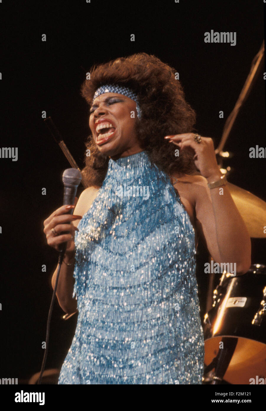 MILLIE JACKSON US-Sängerin über 1985 Stockfoto