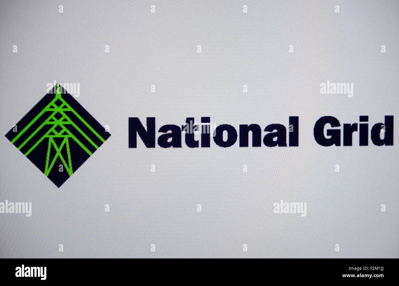 Markenname: "National Grid", Berlin. Stockfoto