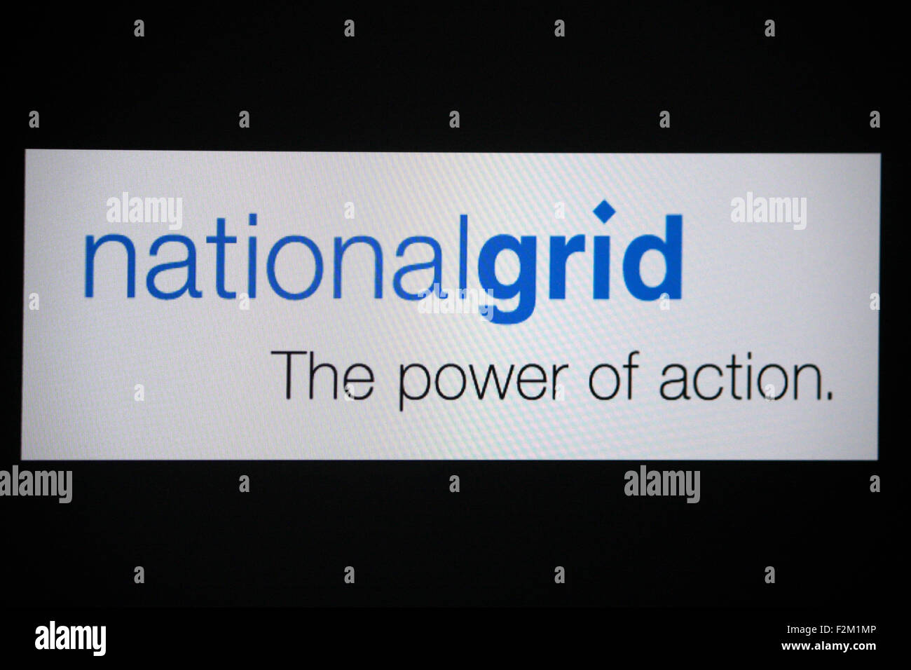 Markenname: "National Grid", Berlin. Stockfoto