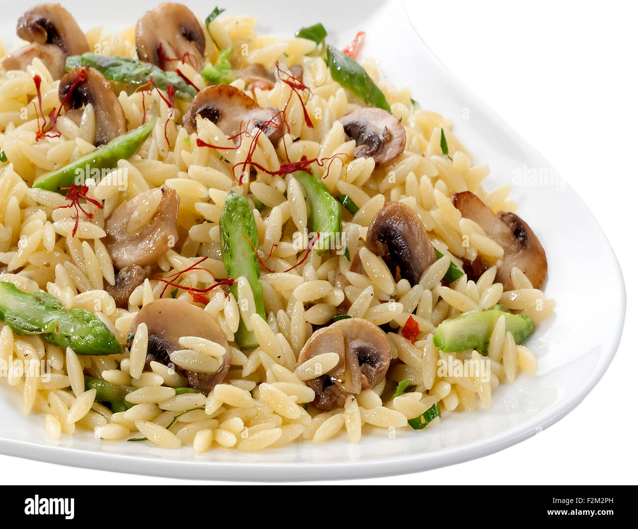 Orzo Nudeln Stockfoto