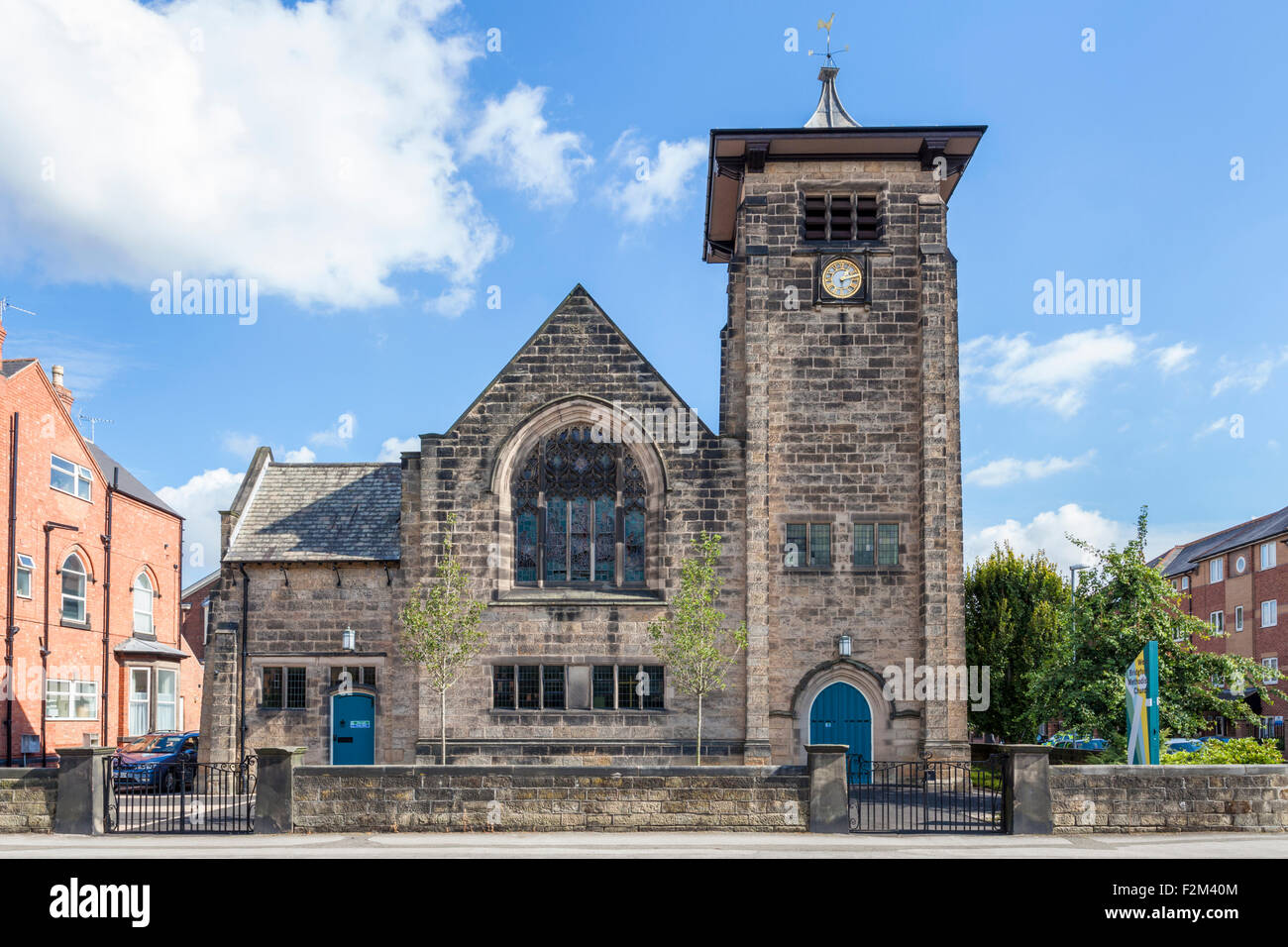 West Bridgford methodistische Kirche, einem denkmalgeschützten Gebäude, West Bridgford, Nottinghamshire, England, Großbritannien Stockfoto