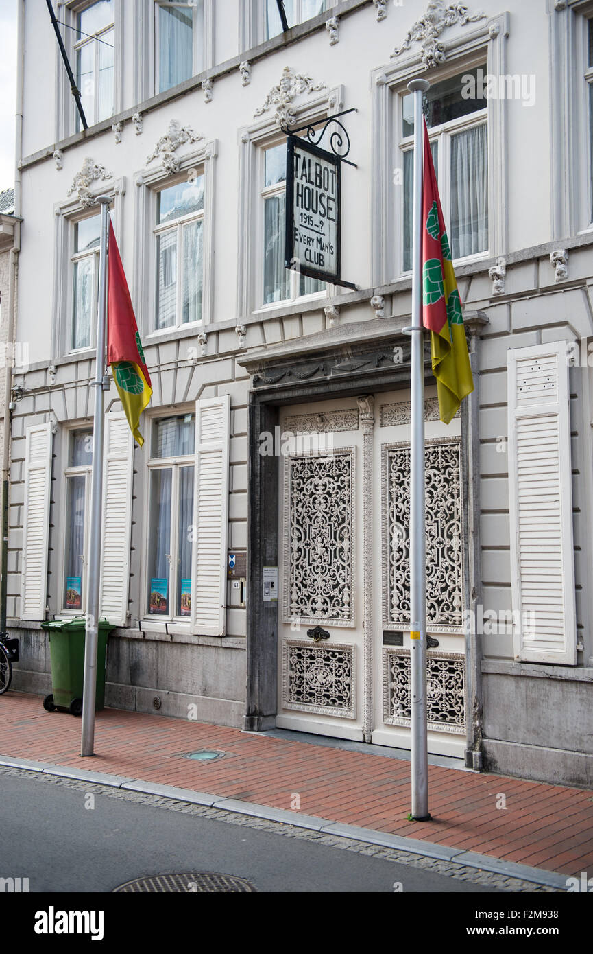 Das Talbot House Hotel, Poperinge, Belgien Stockfoto