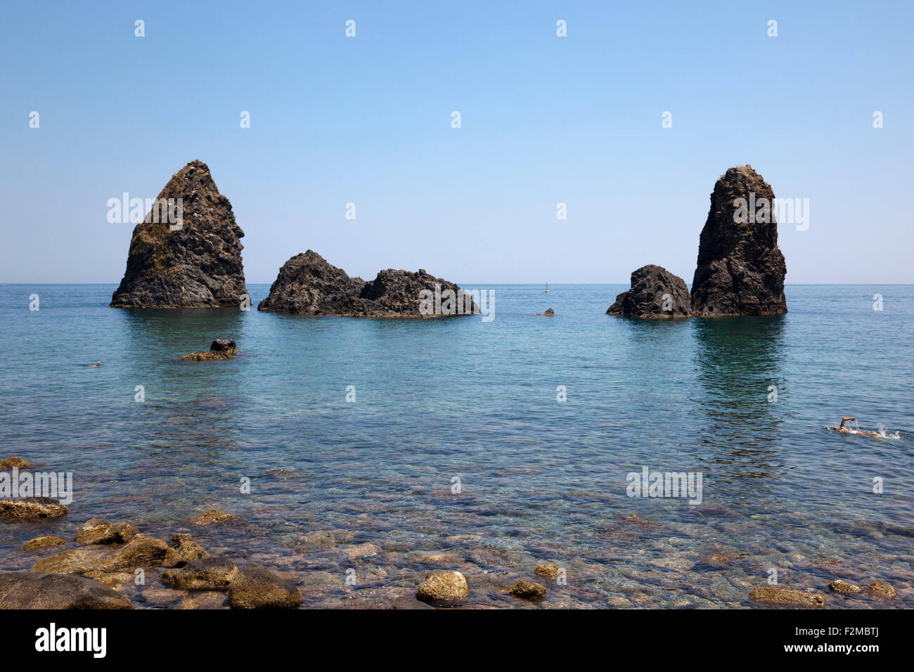 Aci Trezza, Sizilien, Italien Stockfoto