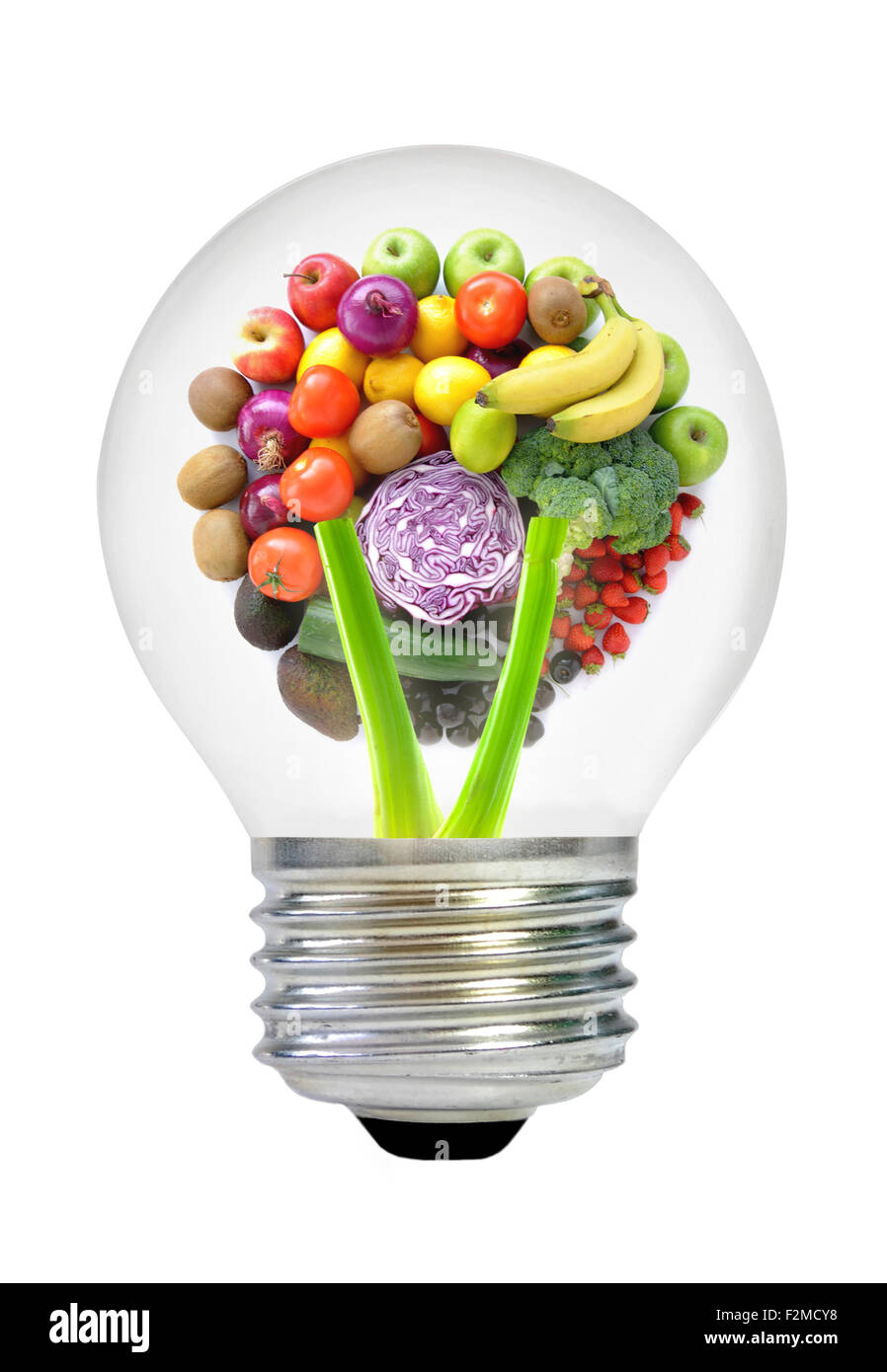 Gesunde Ernährung-Ideen und Rezepte Stockfoto