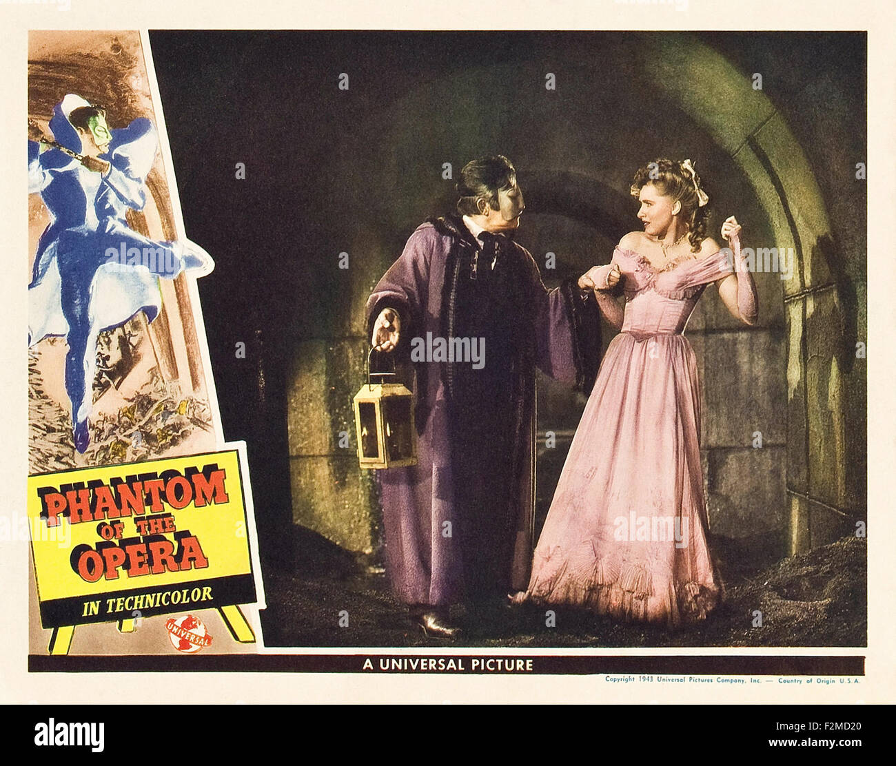 Phantom der Oper (1943) - Film-Poster Stockfoto