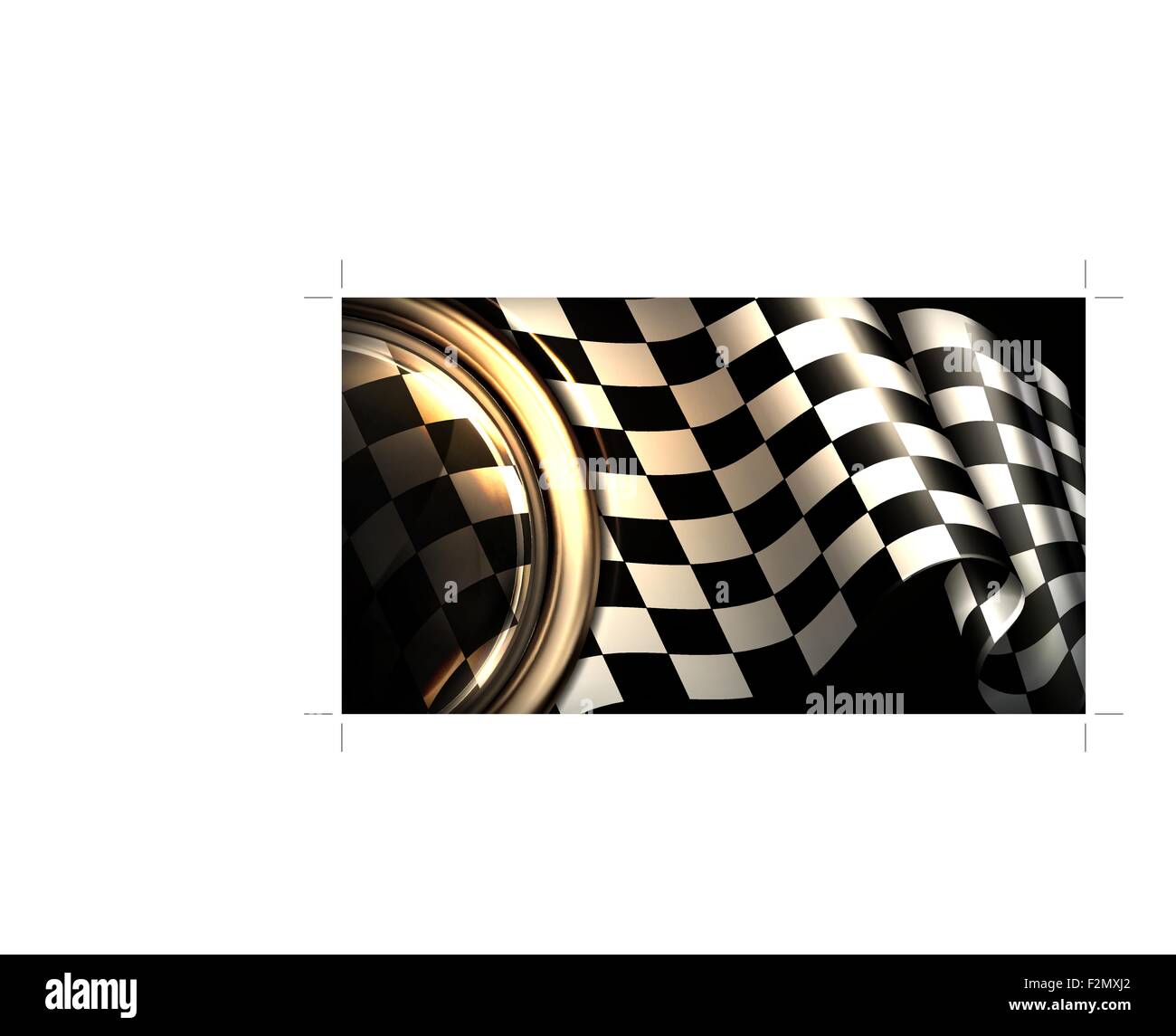 Karierter Hintergrund Horizontal Stock Vektor