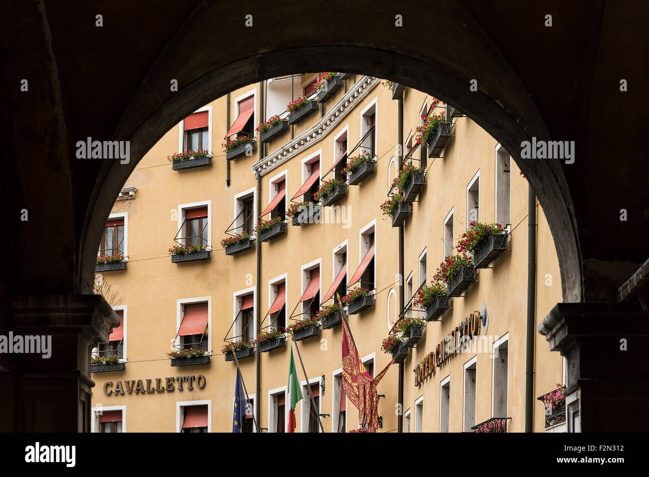 Hotel Cavalletto, Venedig, Italien Stockfoto