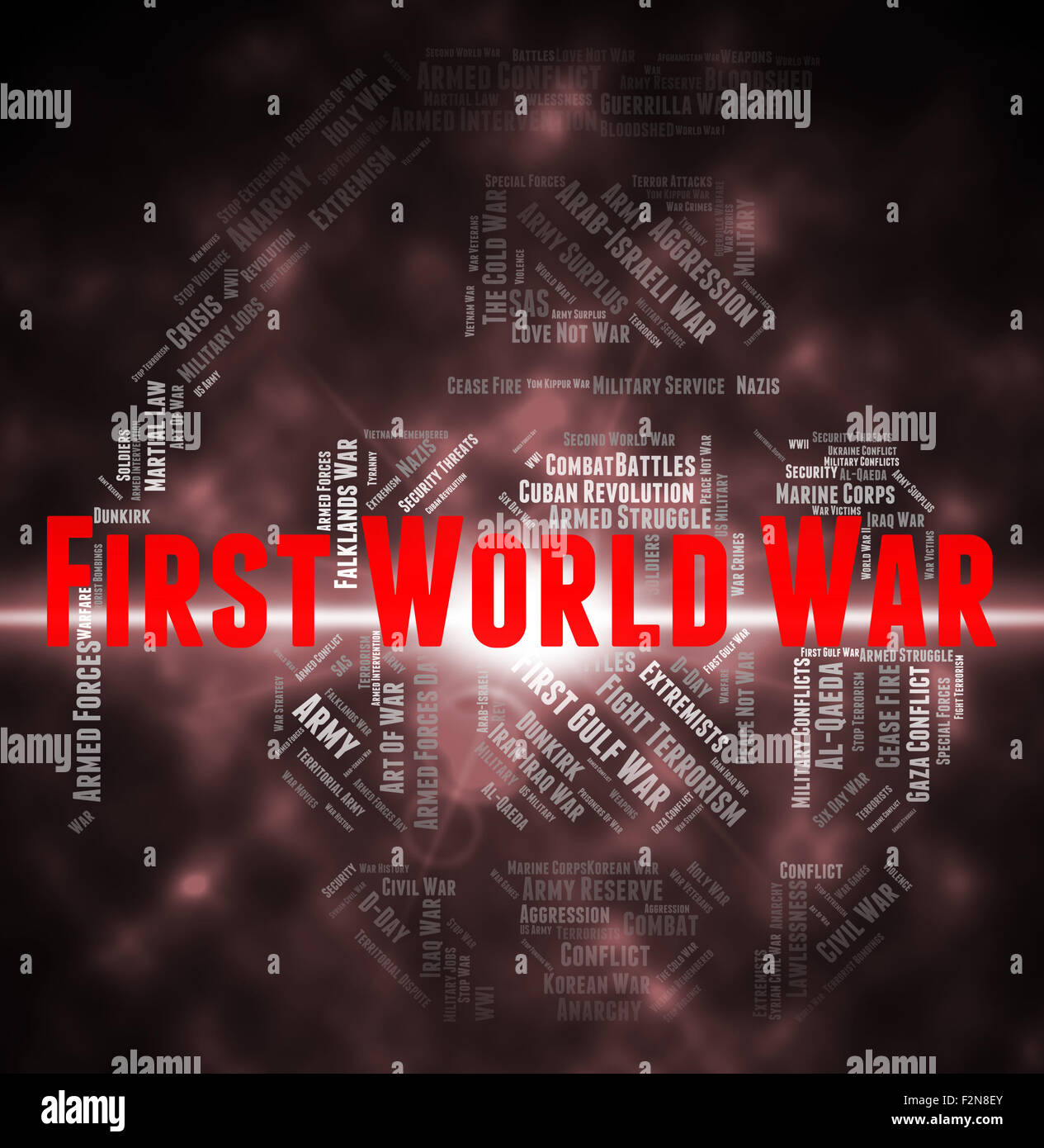 Ersten Weltkrieg Bedeutung Dreibund und dem ersten Weltkrieg Stockfoto