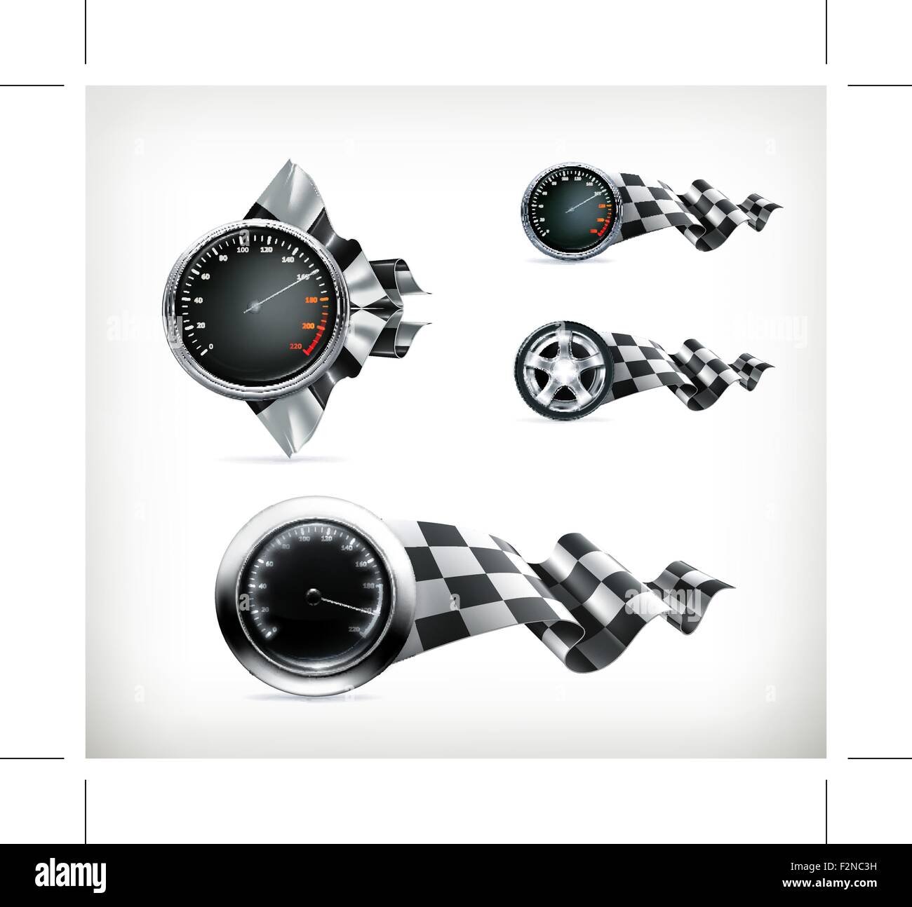 Embleme Vektor Racing Stock Vektor