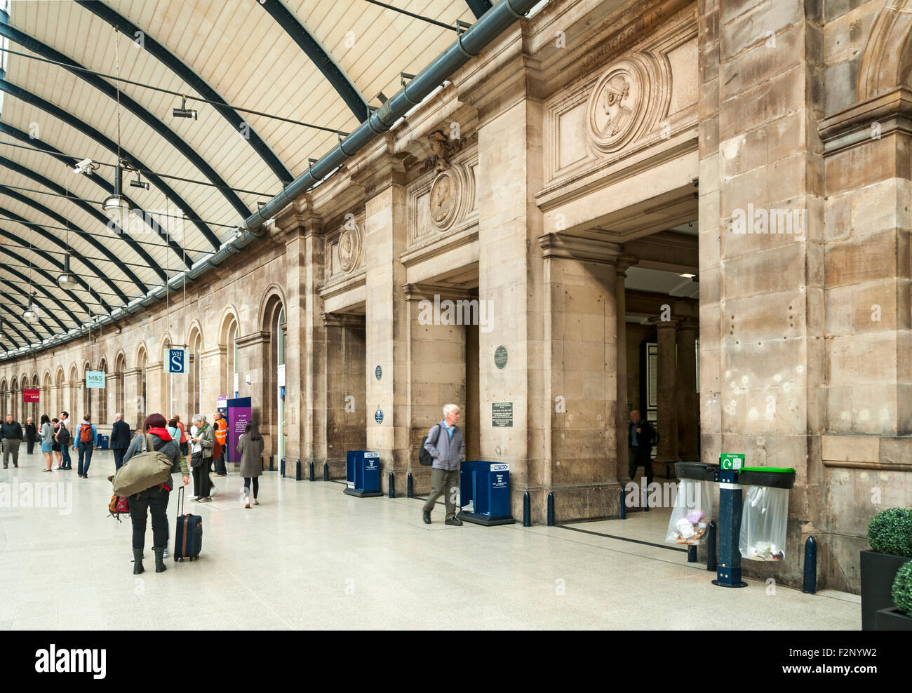 Newcastle Railway Station, Newcastle Upon Tyne, Tyne and Wear, England, UK Stockfoto