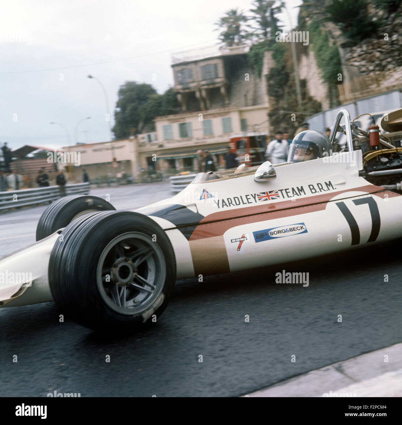 Pedro Rodriguez in seinem BRM-1971 Stockfoto