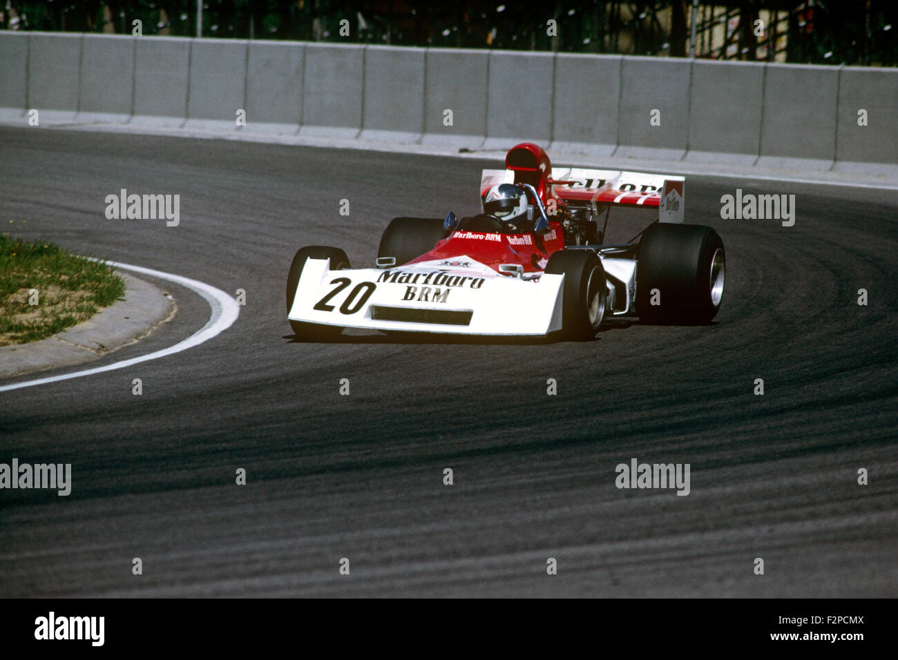 Jean-Pierre Beltoise seinen BRM-1973 Stockfoto