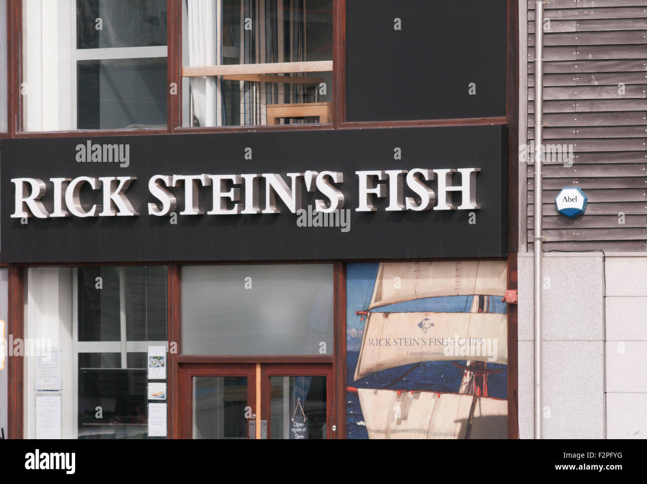 Rick Stiens Fish and Chip Shop Falmouth Cornwall England UK Stockfoto