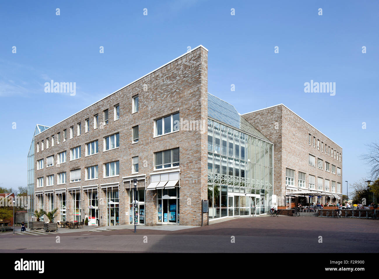 Rathaus, Unna, Ruhr Bezirk, Westfalen, Nordrhein-Westfalen, Deutschland Stockfoto