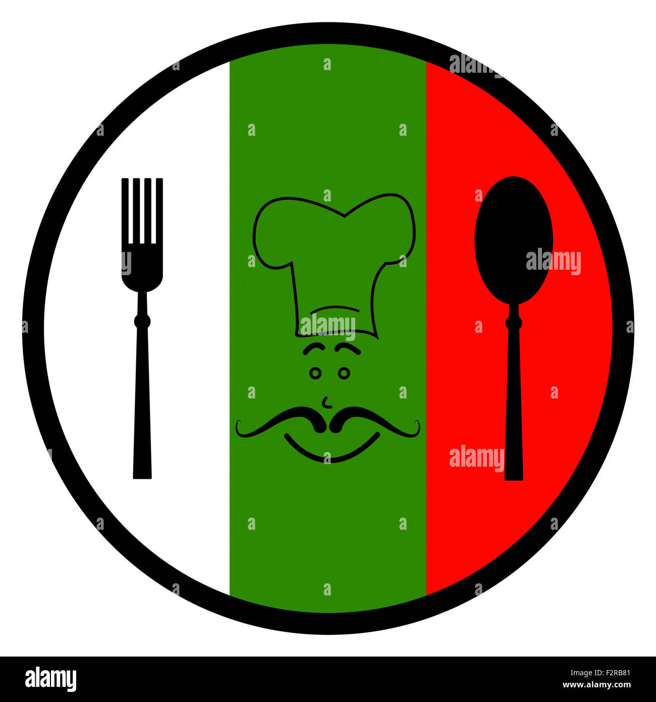 -Food-Restaurant zeigt bulgarische Lebensmittel und Europa ...