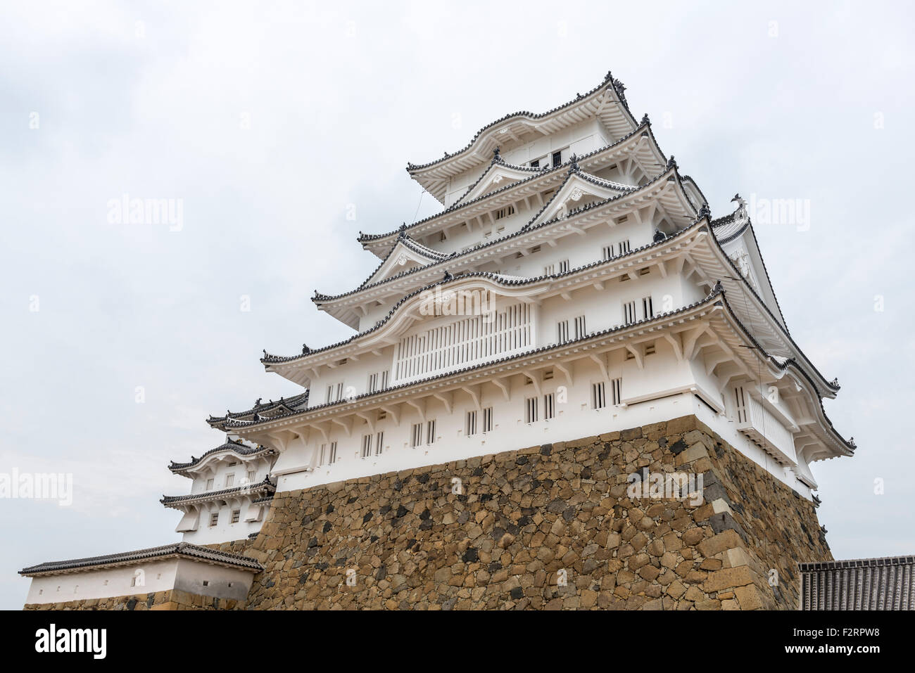 Himeji Castle, eine der Japans UNESCO-Welterbestätten Stockfoto