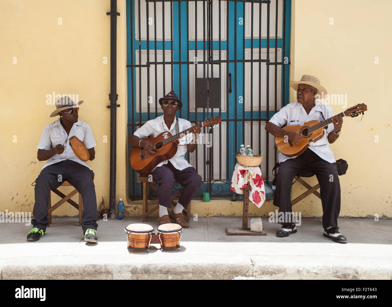 Straßenmusiker, Havanna-Kuba Stockfoto