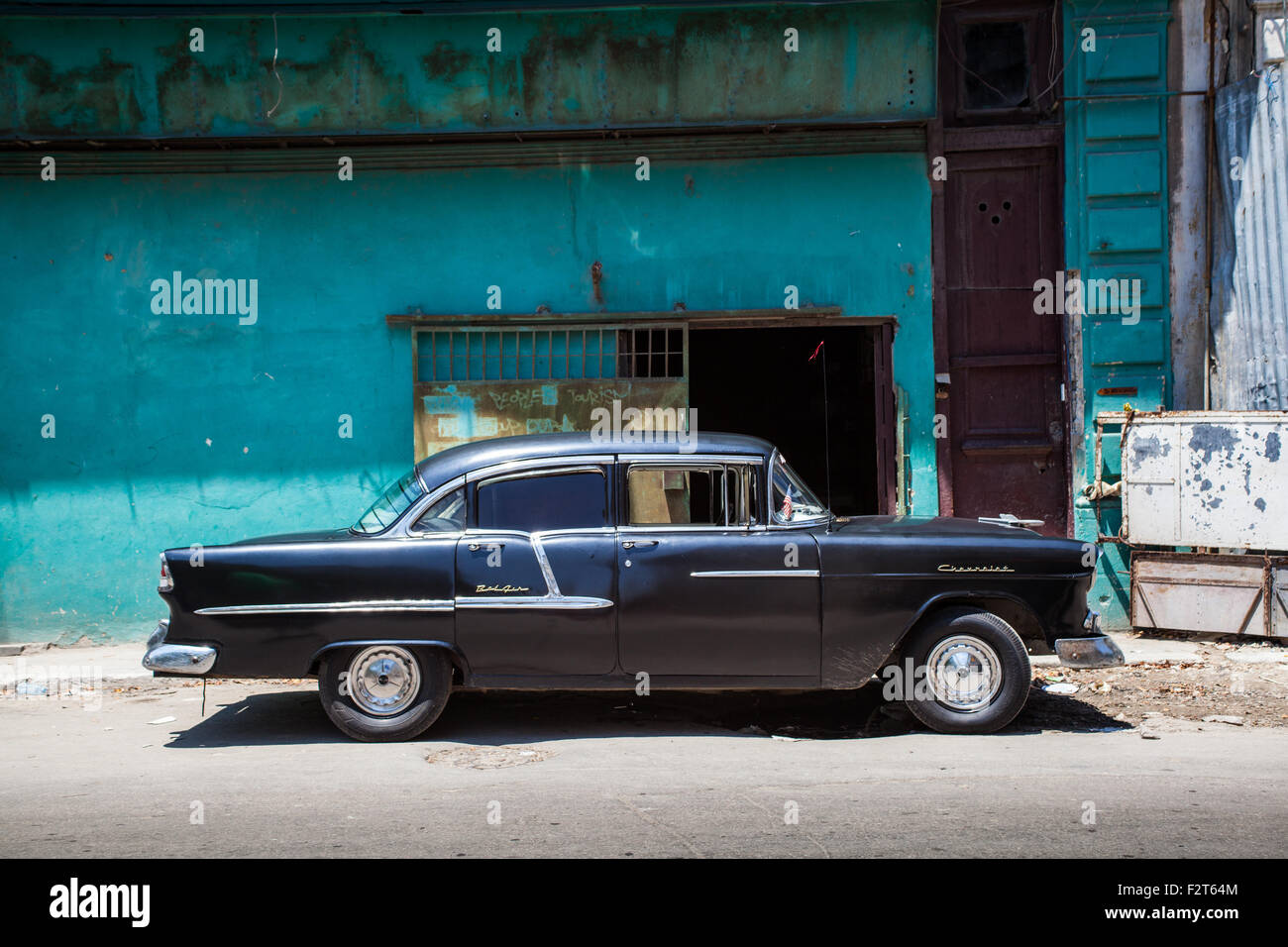 Oldtimer-Havanna Kuba Stockfoto