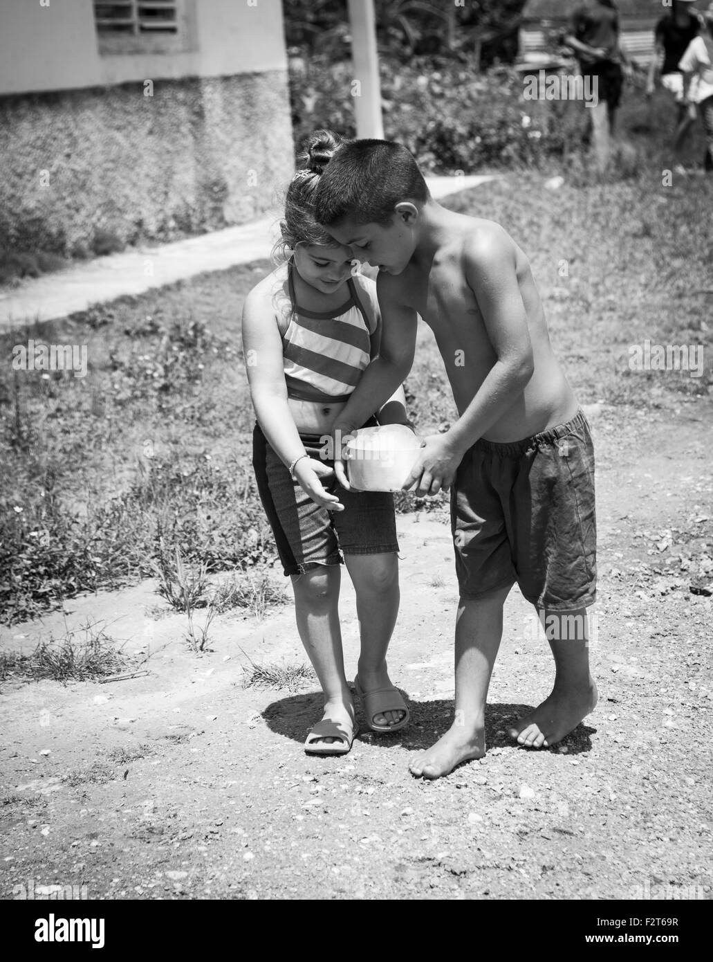 Kinder in Kuba Stockfoto