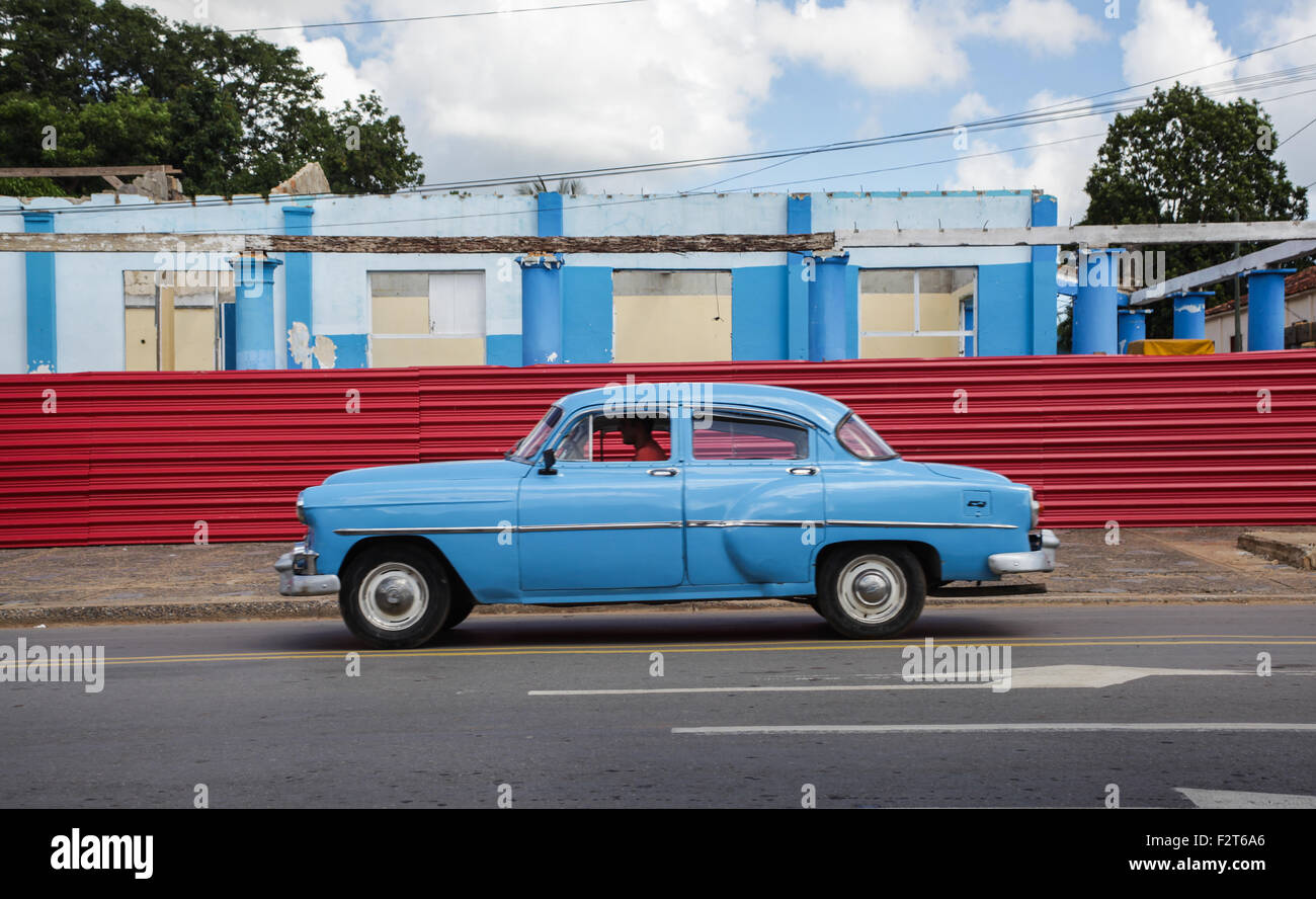 Oldtimer, Vinales, Kuba Stockfoto