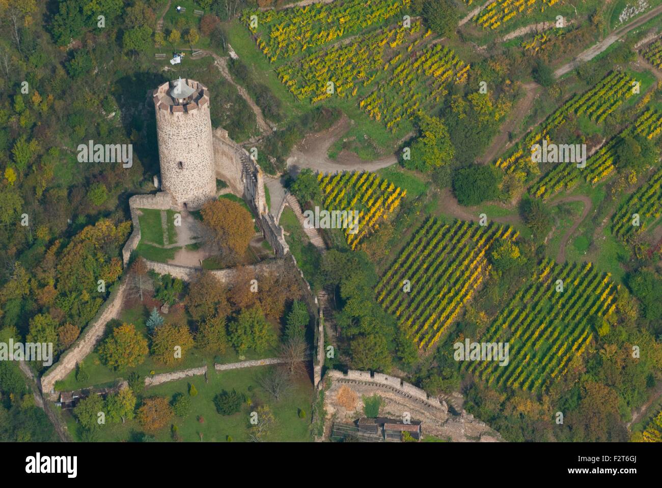 Frankreich, Haut Rhin (68), Weine Straße, Kaysersberg, Schloss Schloss