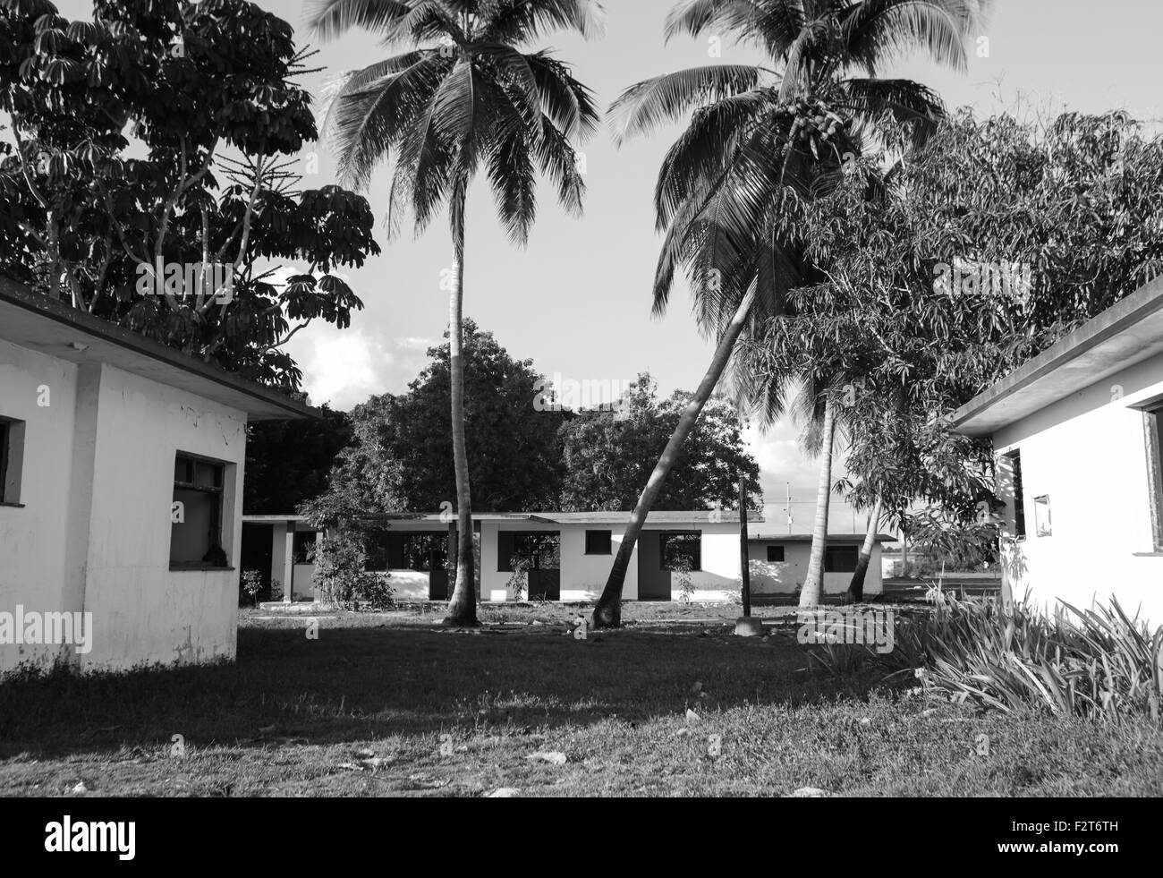 Verlassener Strand Wohnung, Matanzas, Kuba Stockfoto