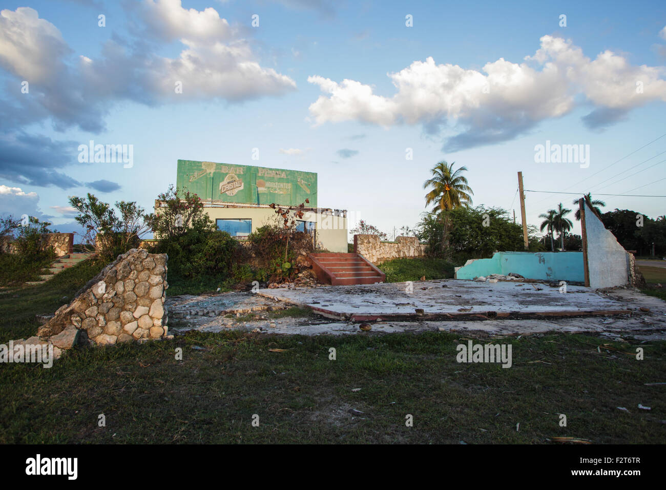 Wüstenlandschaft, Matanzas, Kuba Stockfoto