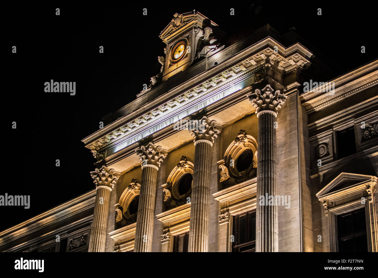 Banca Nationala ein Romaniei (BNR) Stockfoto