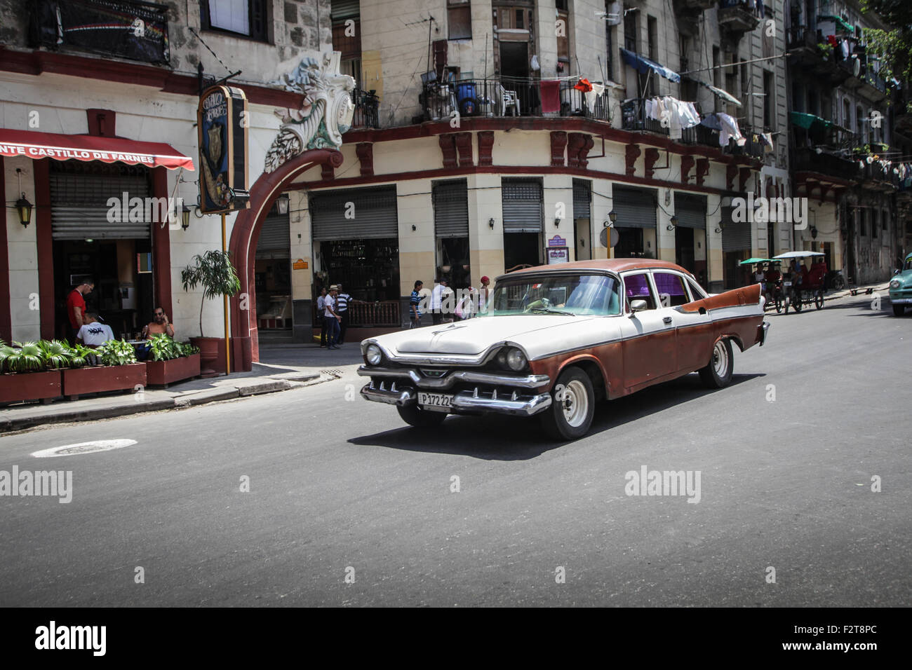 Oldtimer-Havanna Stockfoto