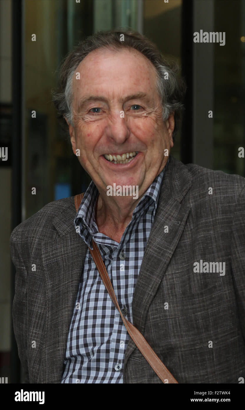 London, UK, 18. August 2015: Eric Idle gesehen bei der BBC in London Stockfoto