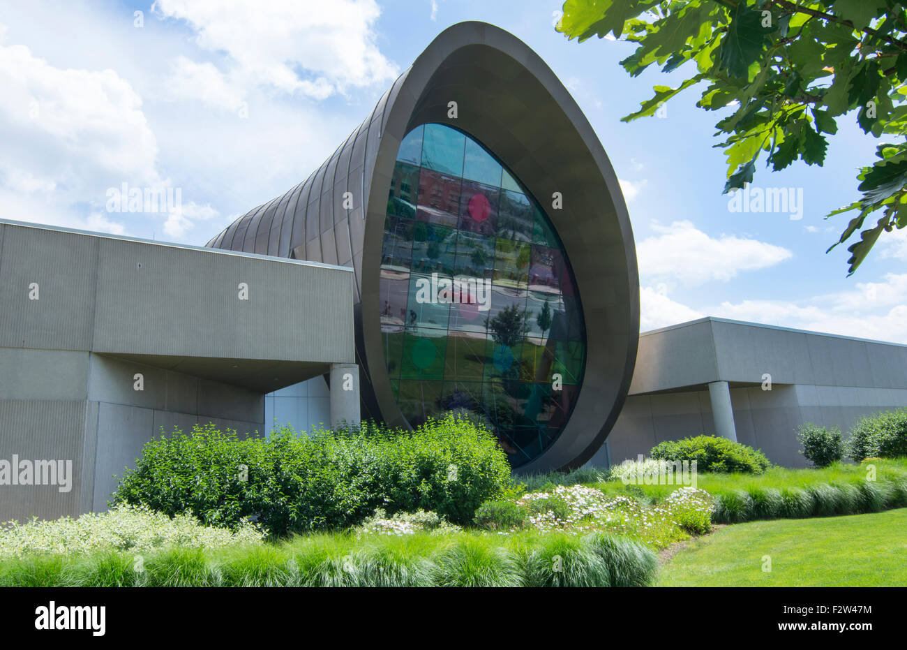 Rochester New York NY Innenstadt der starke Aufbau Museum National Museum of Play Kinder Broad Street Zeichen Stockfoto