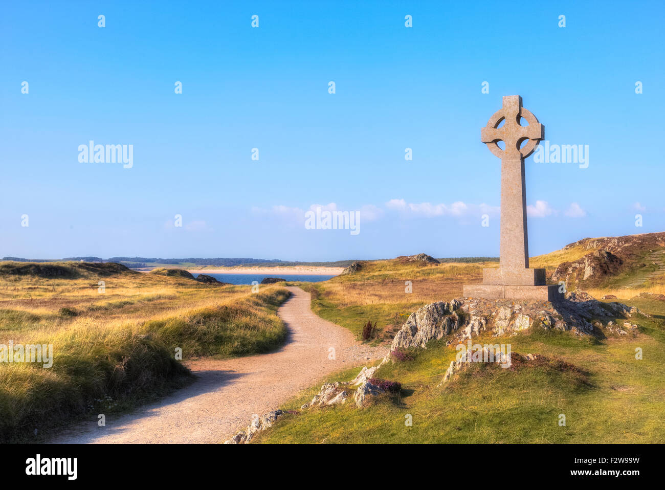 Ynys Llanddwyn, Anglesey, Wales, Vereinigtes Königreich Stockfoto
