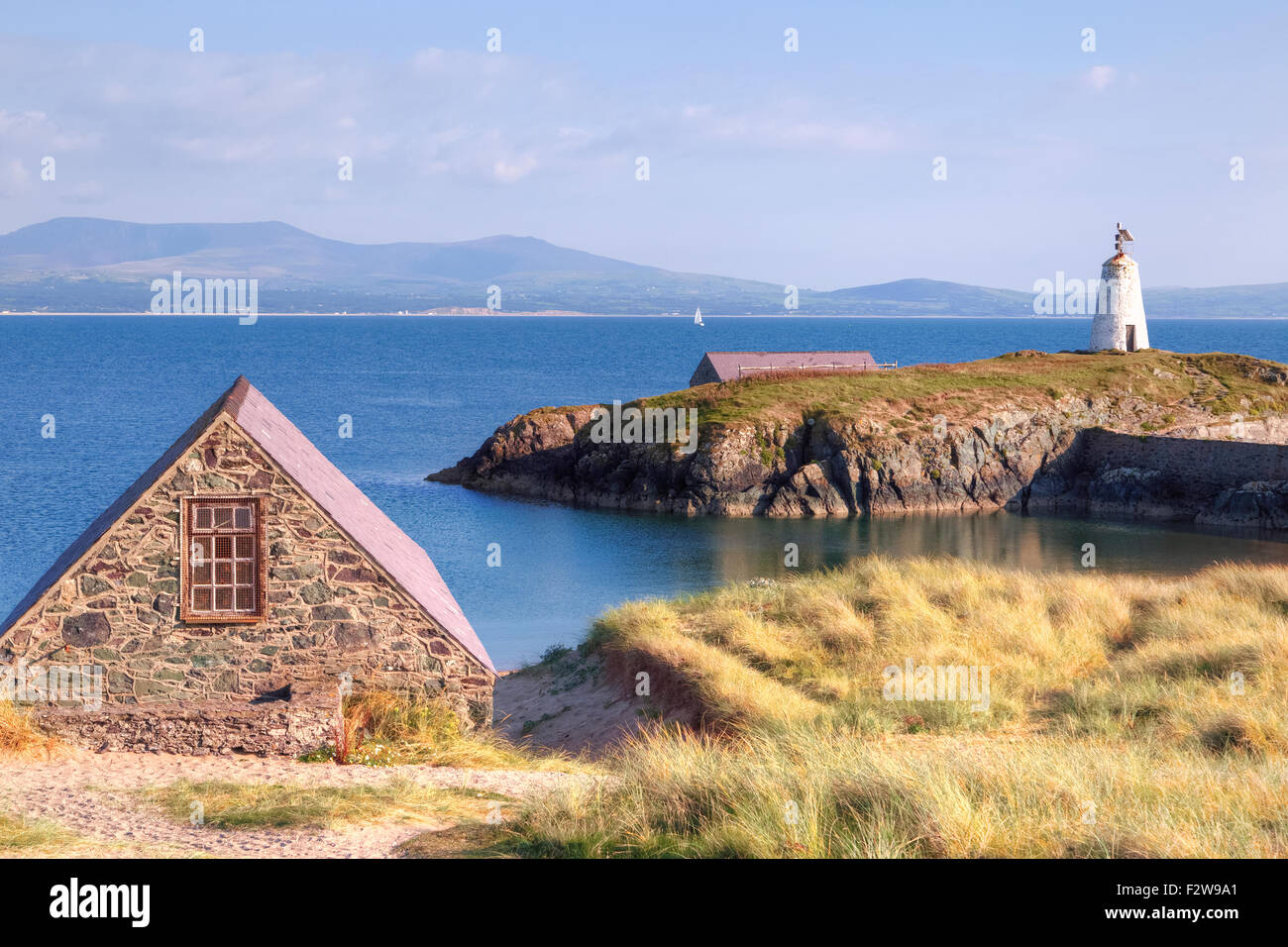 Ynys Llanddwyn, Anglesey, Wales, Vereinigtes Königreich Stockfoto