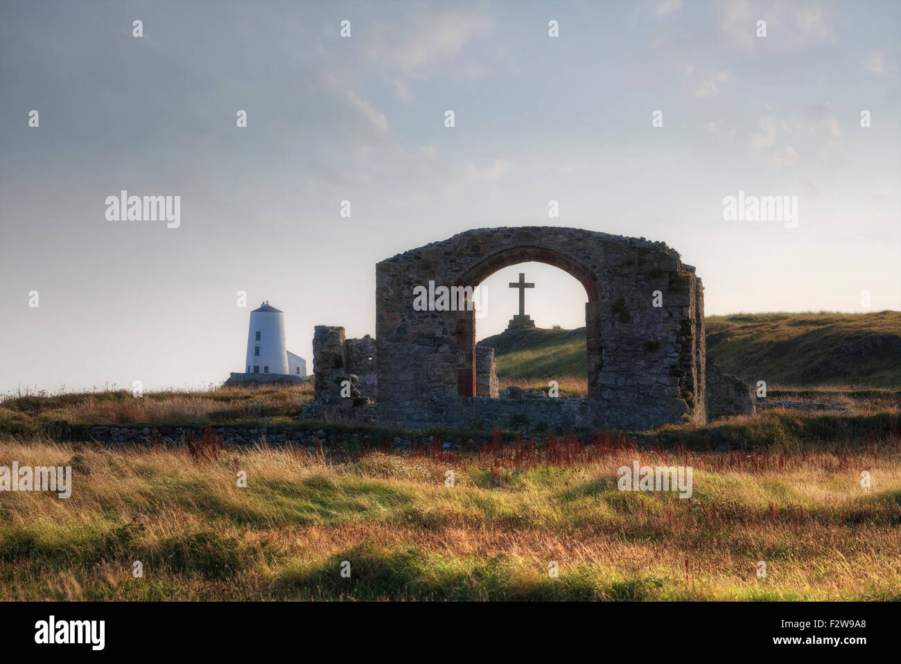 Ynys Llanddwyn, Anglesey, Wales, Vereinigtes Königreich Stockfoto
