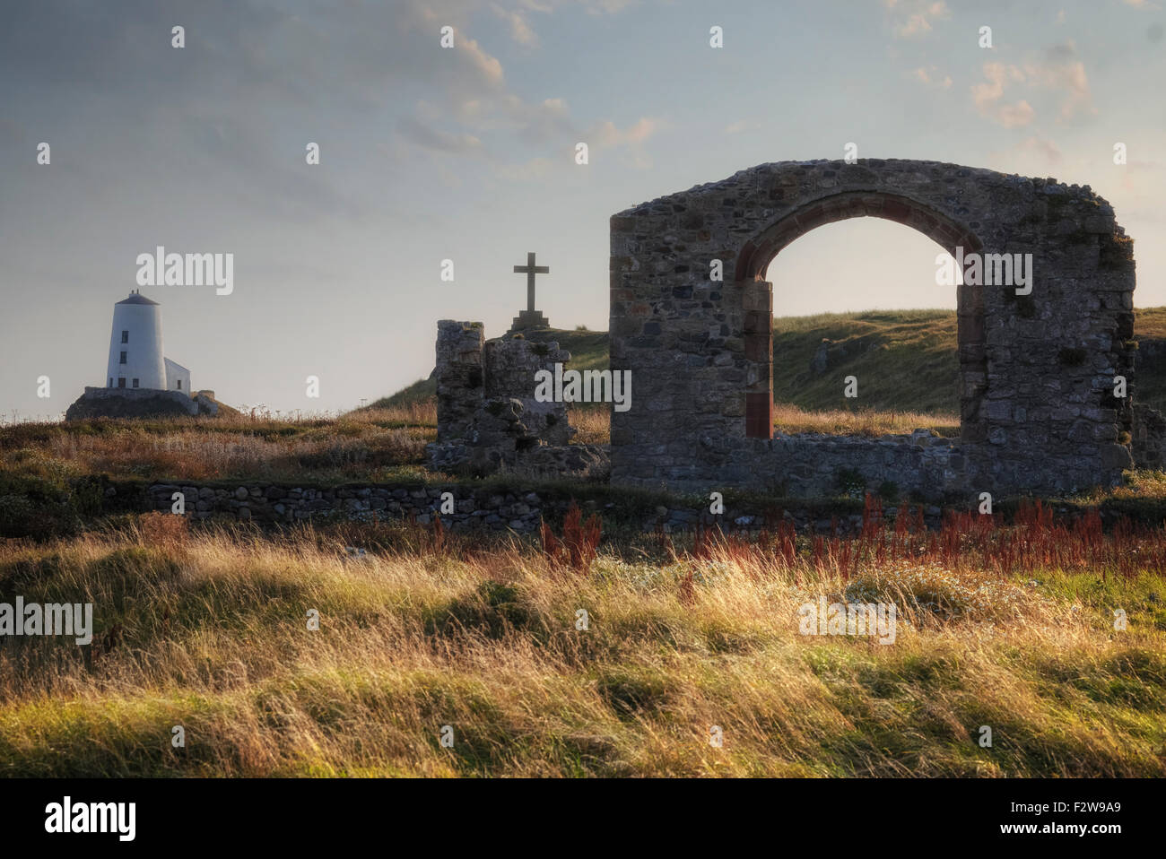 Ynys Llanddwyn, Anglesey, Wales, Vereinigtes Königreich Stockfoto