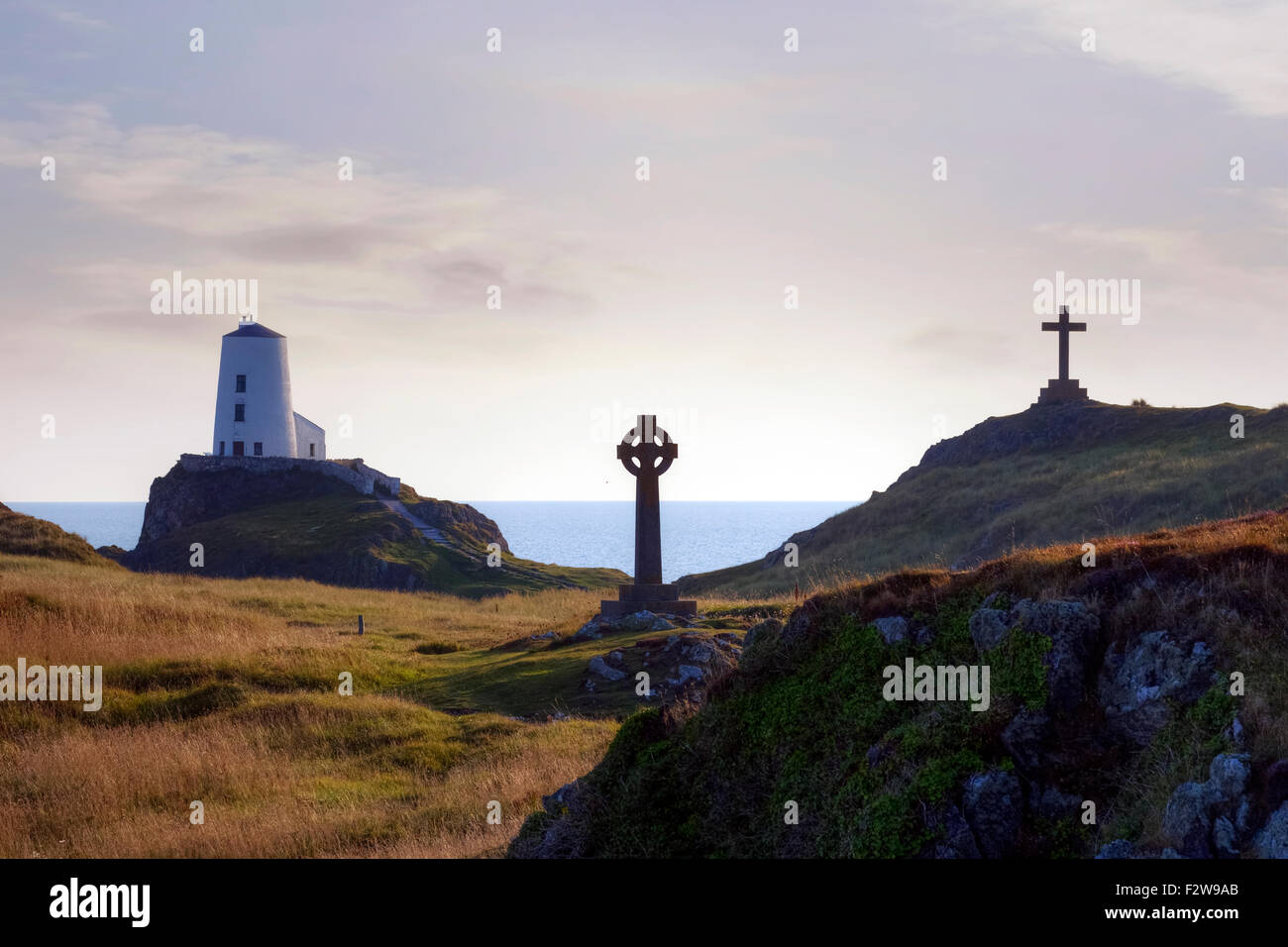 Ynys Llanddwyn, Anglesey, Wales, Vereinigtes Königreich Stockfoto
