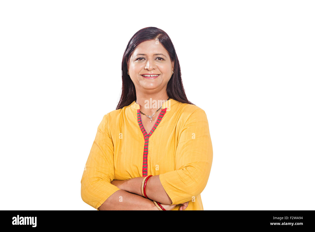 1 indische erwachsenen Frau stehend pose Stockfoto