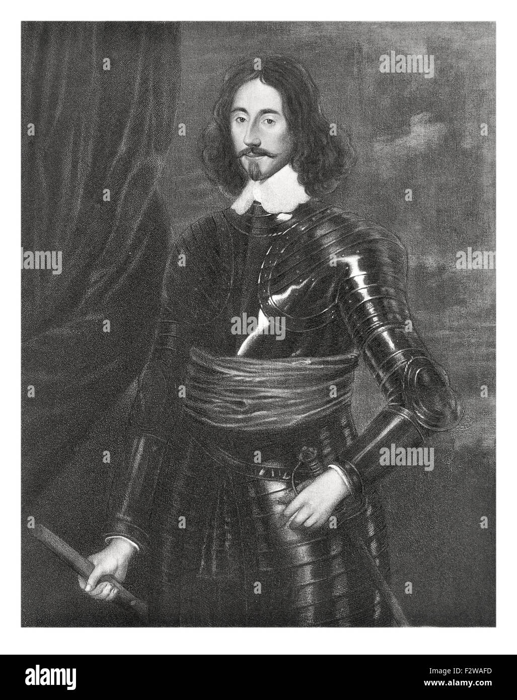 Thomas Fairfax, 3. Herr Cameron 1612 - 1671 englischer Edelmann, Peer, Politiker, General, und Parlamentarische Commander-in-chief Englischen Bürgerkrieg. Stockfoto